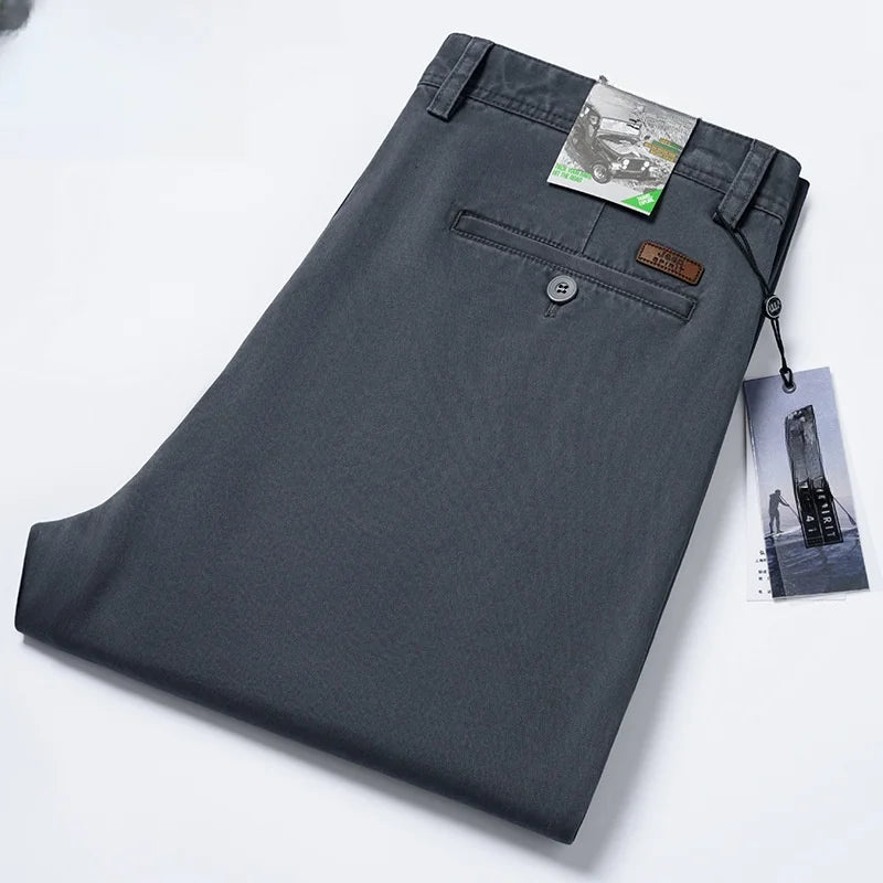 Pantalon d'été fin en coton pour hommes