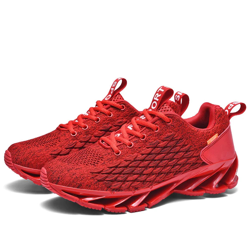 Chaussures de sport classiques rouges pour hommes