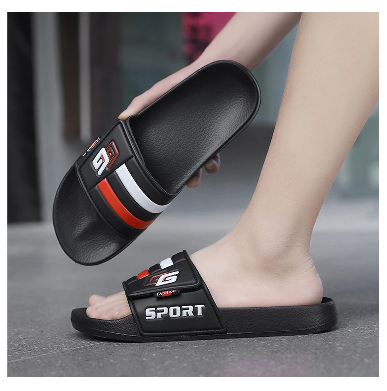 Sandales à sangle velcro pour hommes