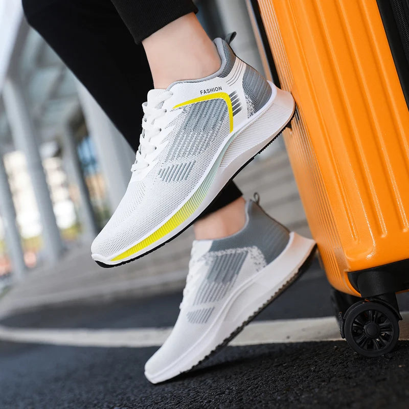 Baskets en maille respirante pour hommes