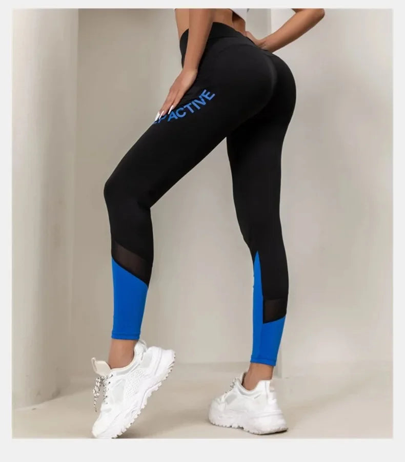 Leggings sans couture imprimé pour femmes