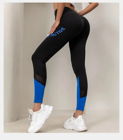Leggings sans couture imprimé pour femmes