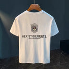 T-shirt à manches courtes coupe ajustée pour hommes