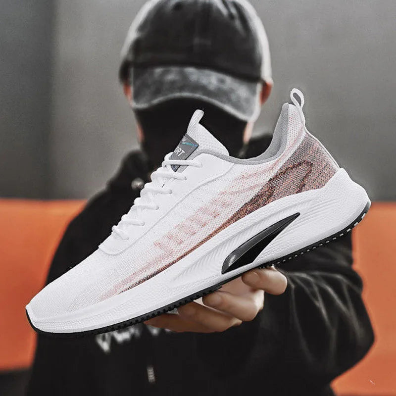 Baskets de marche légères en maille pour hommes