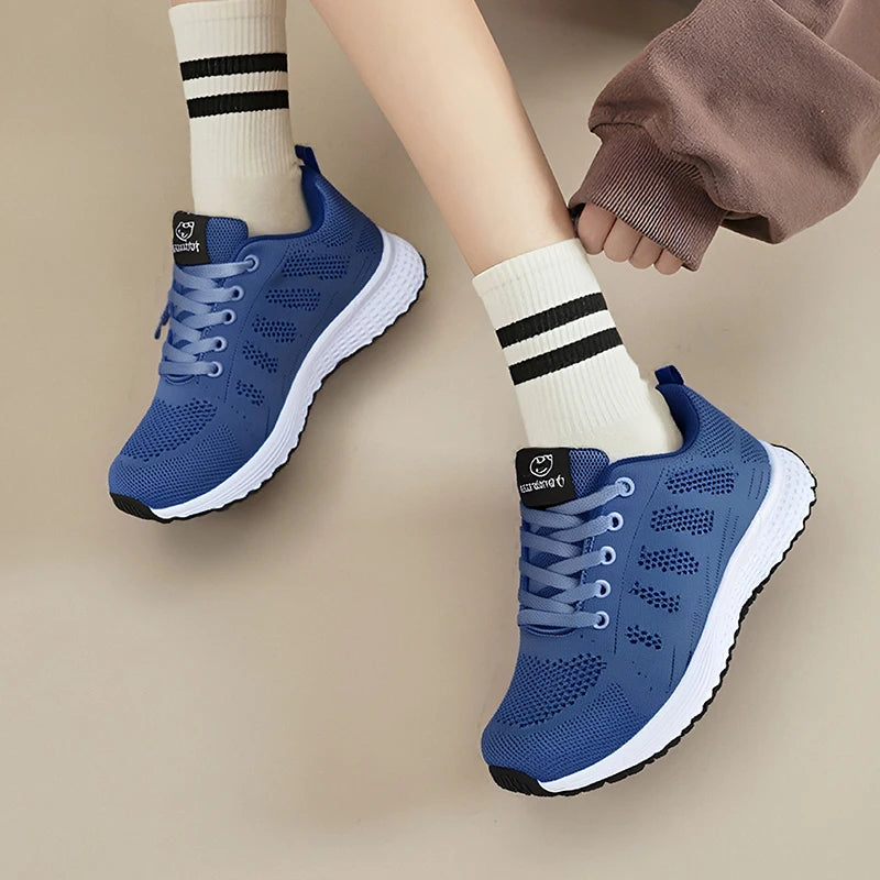 Chaussures de sport décontractées avec maille respirante pour hommes et femmes