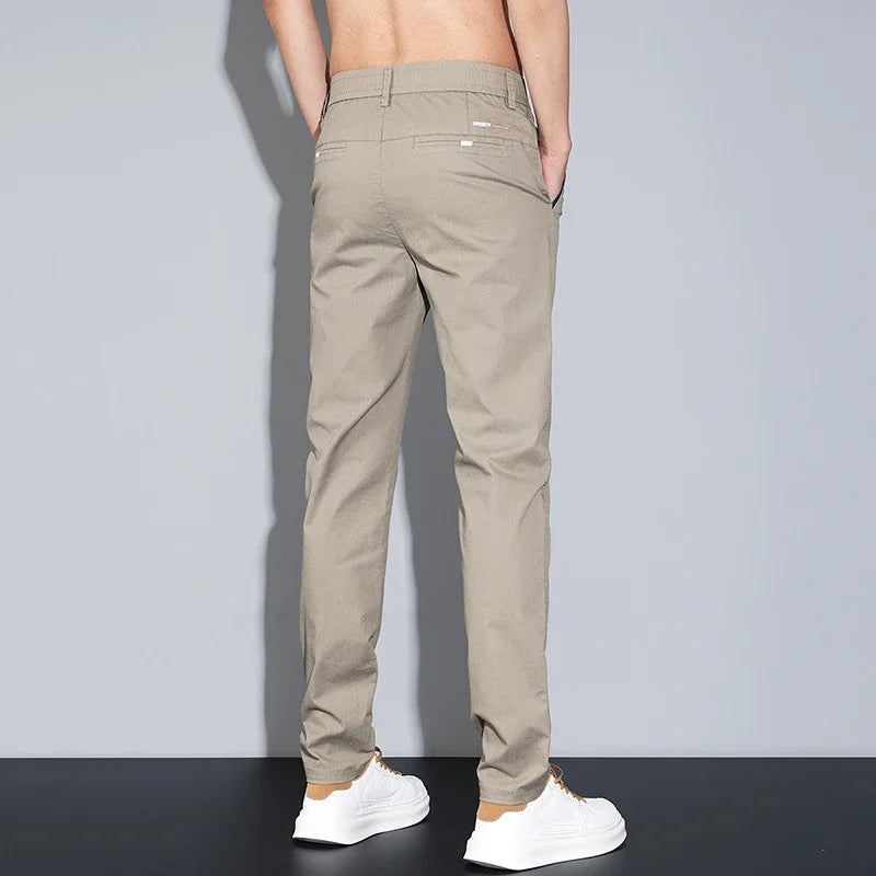 Pantalon décontracté slim pour hommes