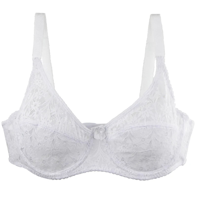 Soutien-gorge en dentelle transparente pour femmes