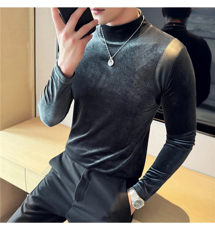 T-shirt à manches longues pour hommes