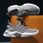 Baskets tendance en maille pour hommes