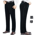 Pantalon en velours côtelé ample pour hommes