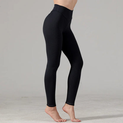 Leggings taille haute à pois pour femmes