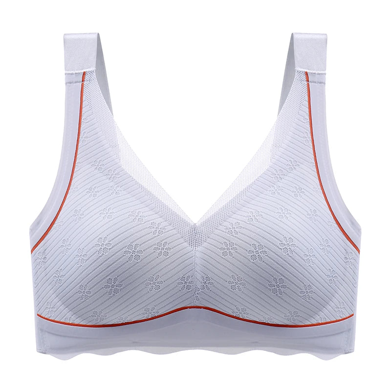 Soutien-gorge rembourré confortable sans coutures pour femmes