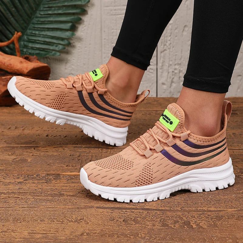 Baskets antidérapants ultra-doux de style minimaliste pour femmes