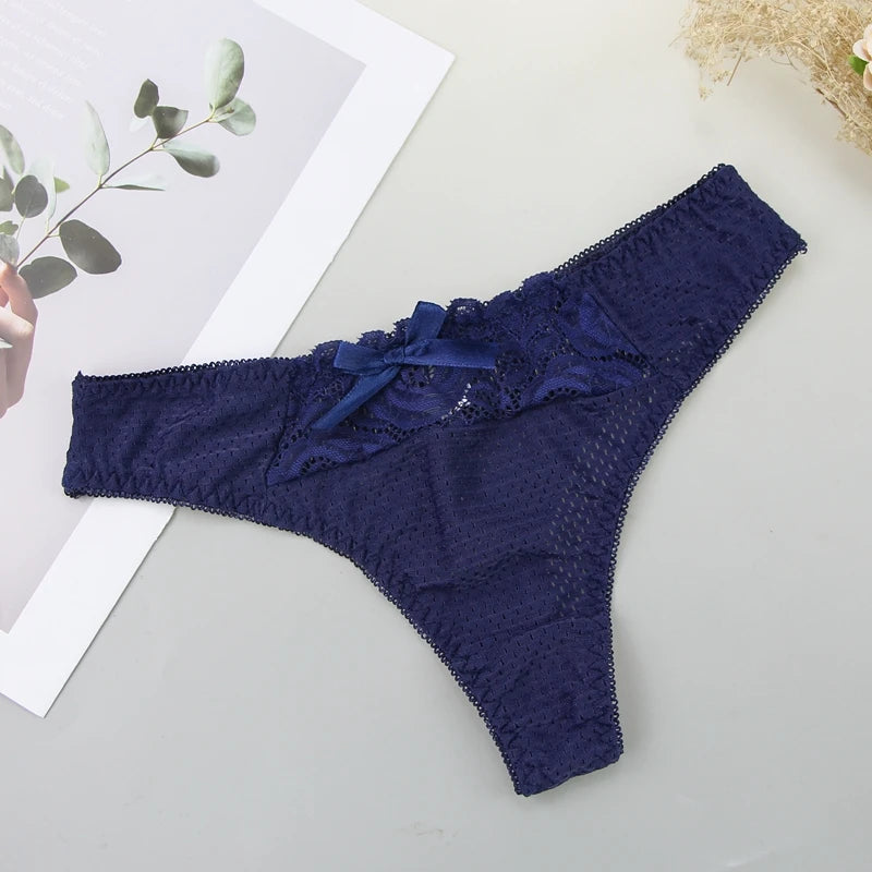 Culottes en coton 3 pièces taille basse pour femmes