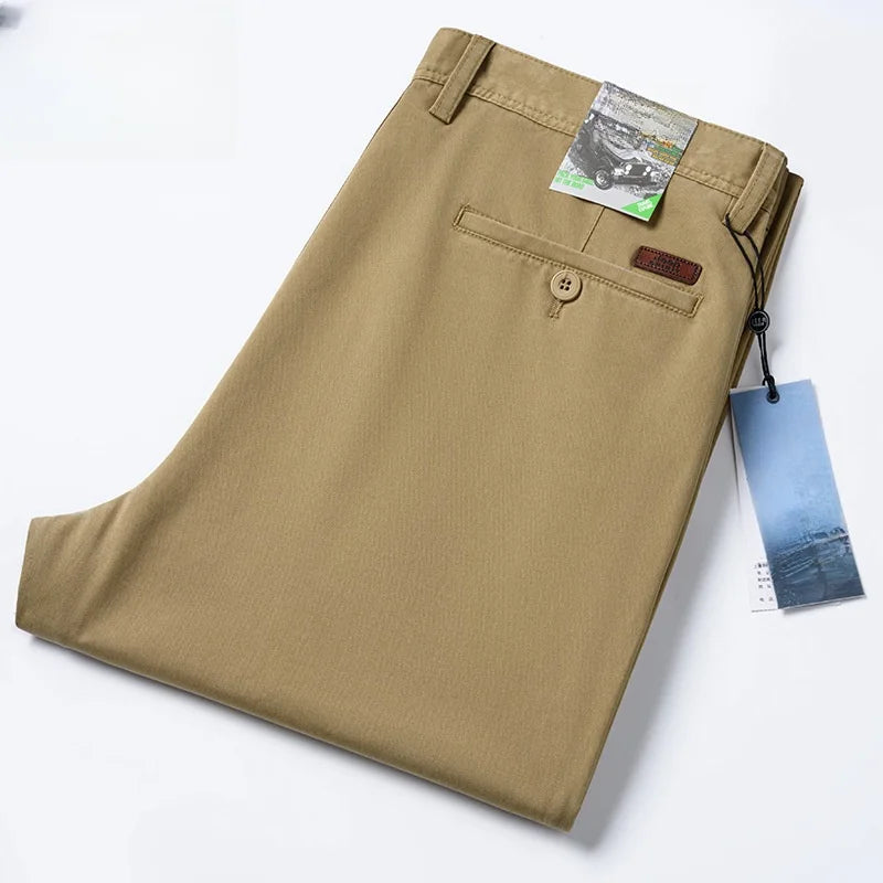 Pantalon d'été fin en coton pour hommes