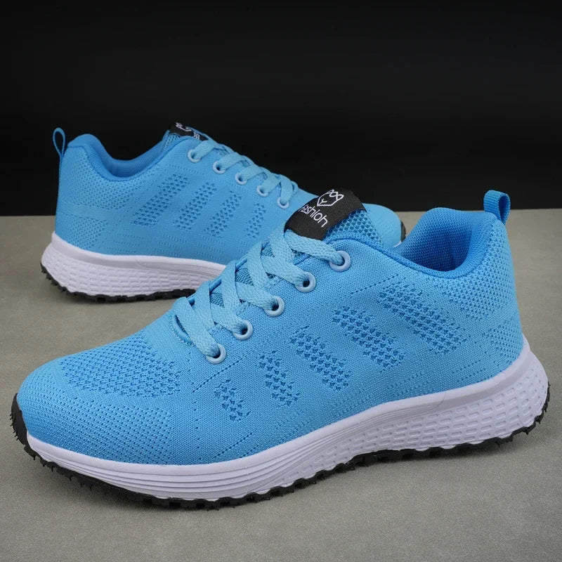 Chaussures de sport décontractées avec maille respirante pour hommes et femmes