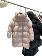 Doudoune en duvet de canard blanc pour femme