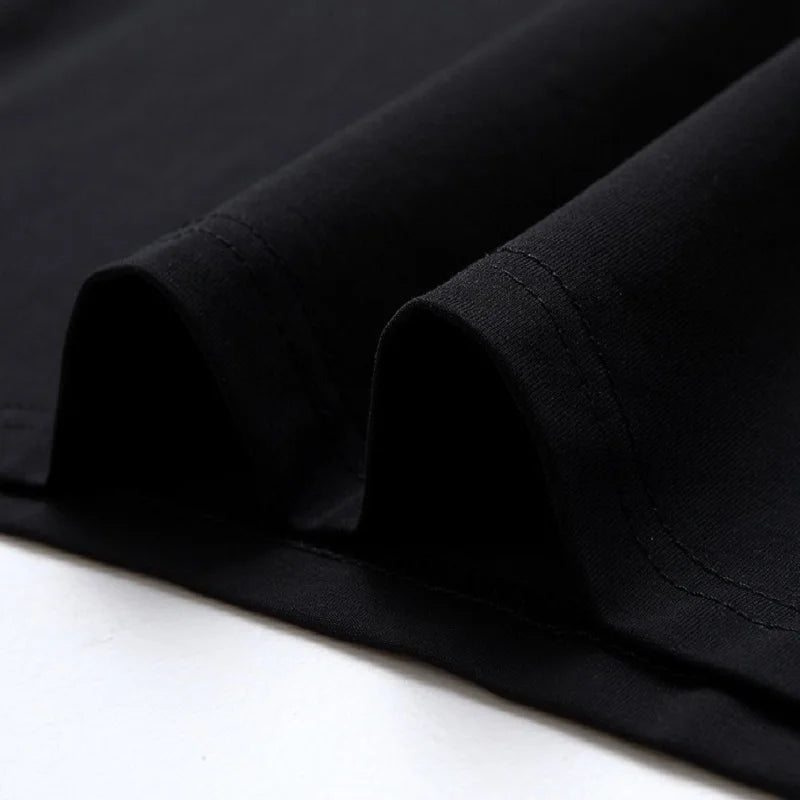 T-shirt à col rond en pur coton pour hommes