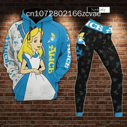 Ensemble sweat à capuche et Leggings Ariel Duck pour femme