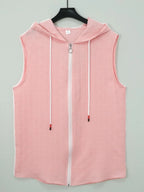 Ensemble gilet et short sans manches pour hommes