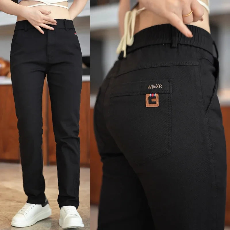 Pantalon décontracté confortable et moulant pour hommes