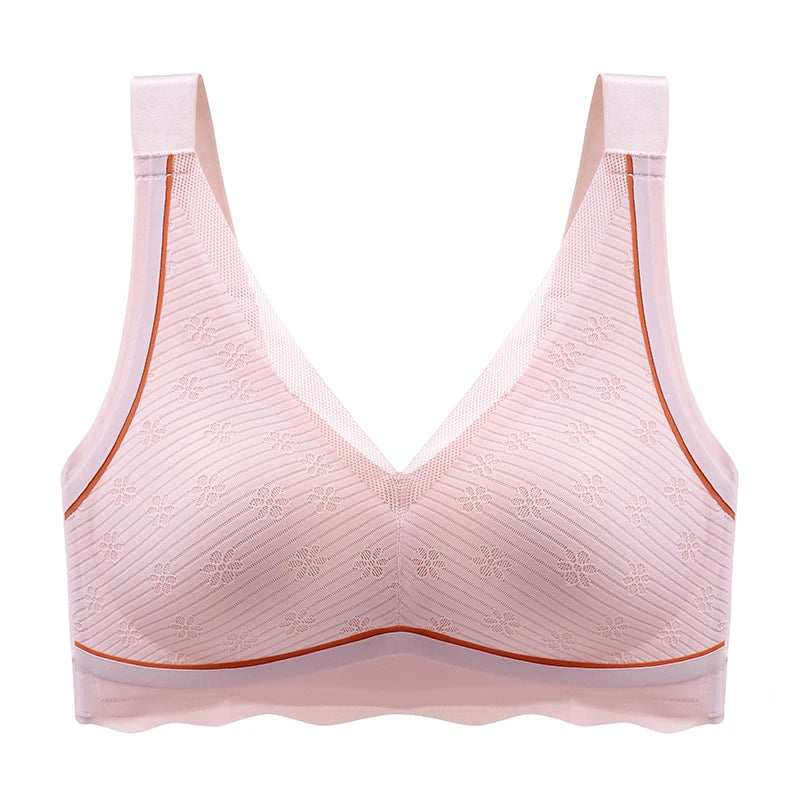 Soutien-gorge rembourré confortable sans coutures pour femmes