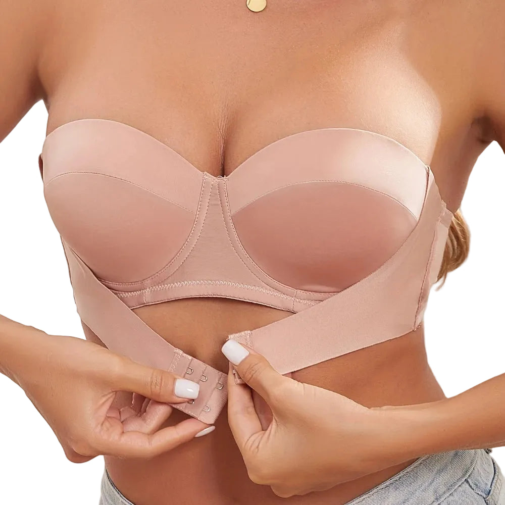 -Soutien gorge push-up sans bretelles pour femmes