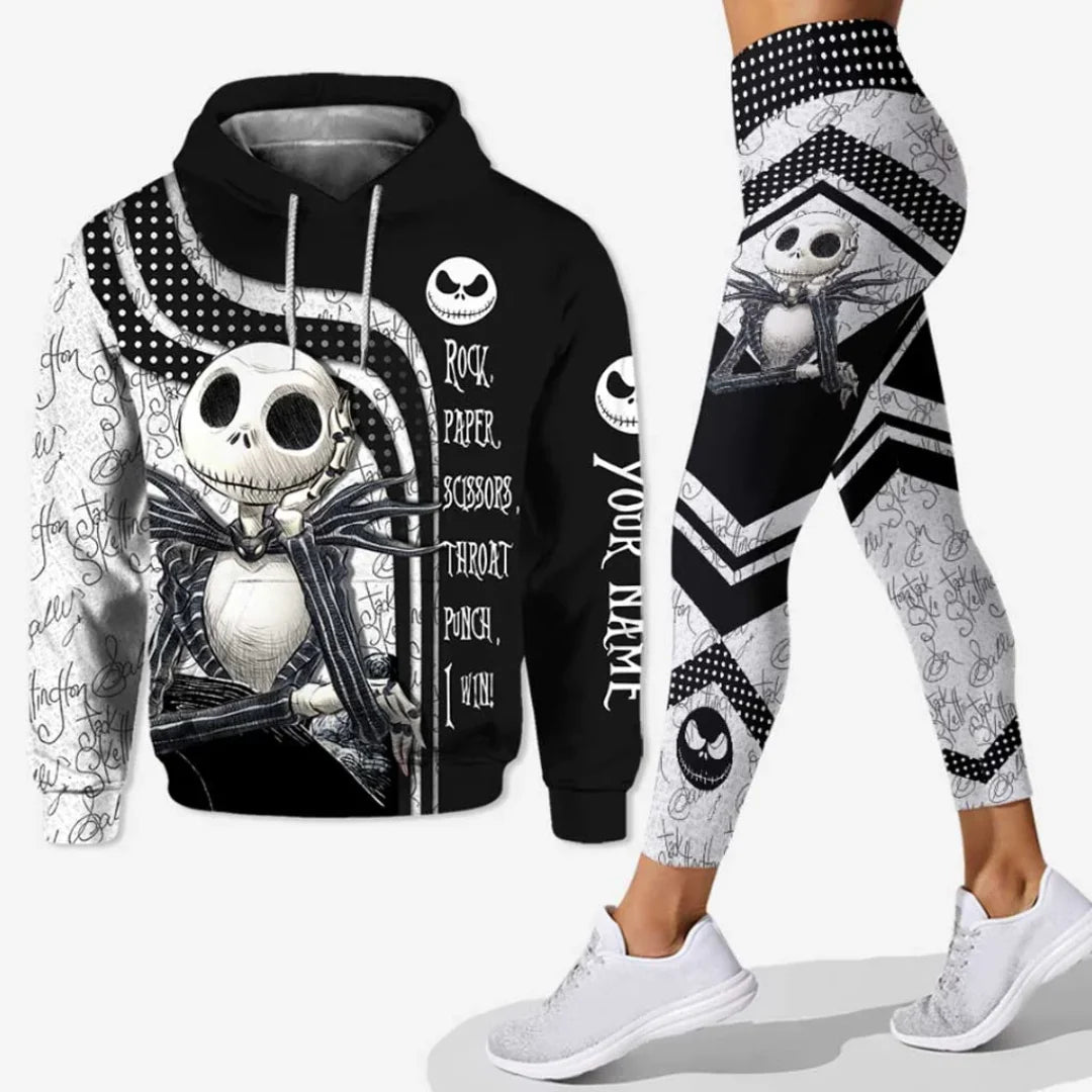 Sweat à capuche et Leggings Disney Minnie Mouse 3D pour femmes