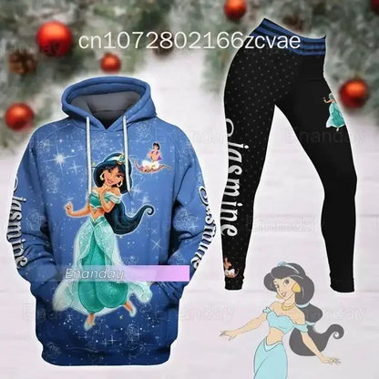 Ensemble sweat à capuche et Leggings Ariel Duck pour femme