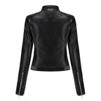 Veste en Faux cuir femme