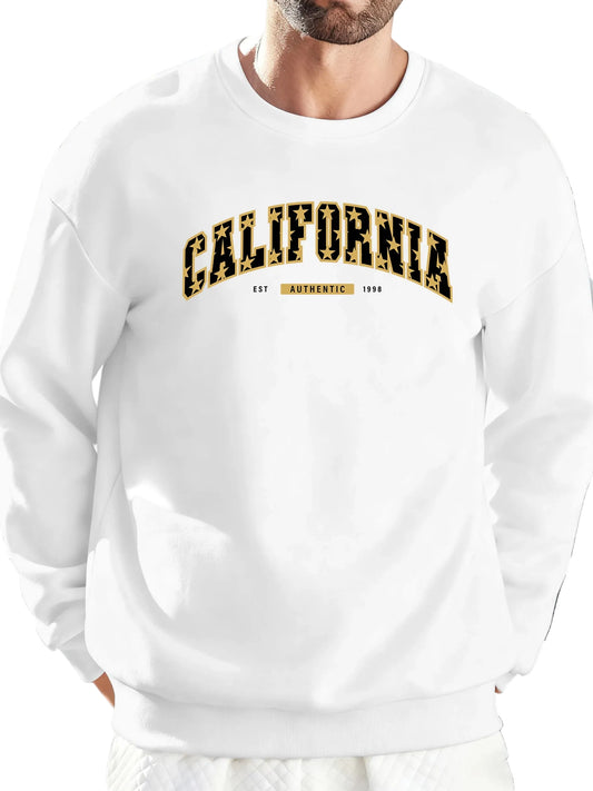 Sweat décontracté polaire pour hommes