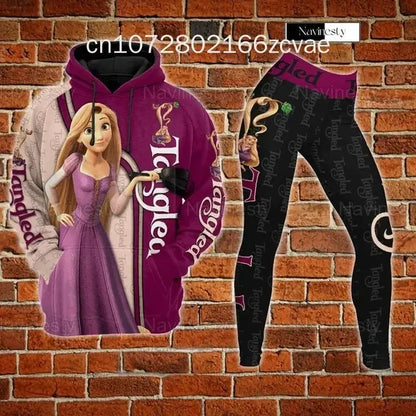 Ensemble sweat à capuche et Leggings Ariel Duck pour femme