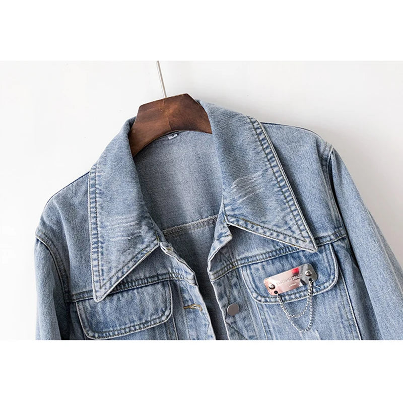 Veste en jean pour femmes