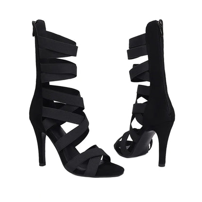 Bottines en maille pour femmes