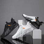 Baskets tendance en maille pour hommes