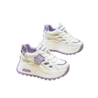 Basket en cuir respirant pour femmes