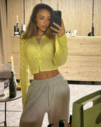 Cardigan évider pour femmes