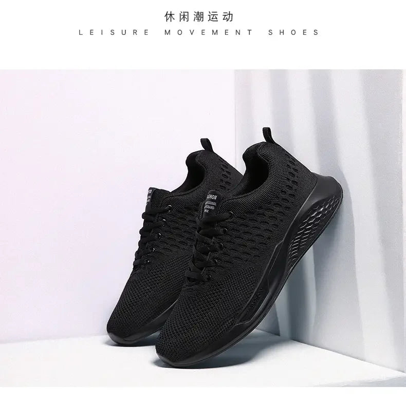 Chaussures de course avec maille coulissante pour hommes
