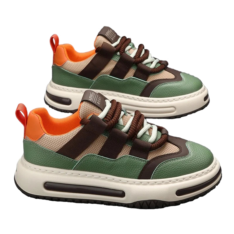 Baskets respirantes à lacets pour hommes