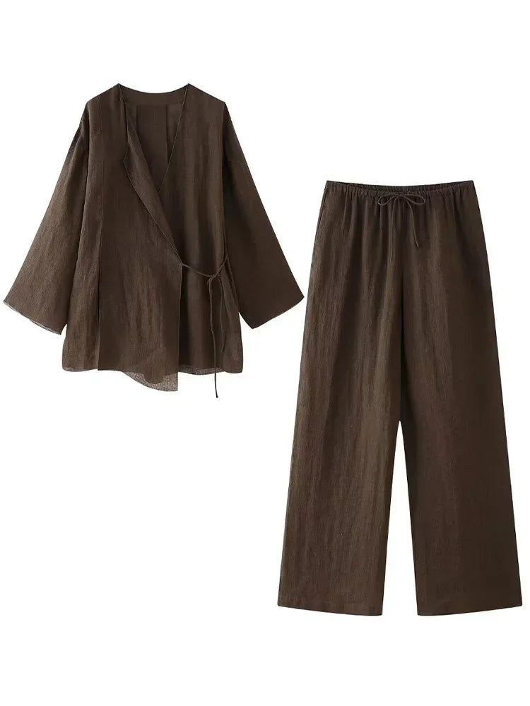 Ensemble 2 pièces tendance pour femmes