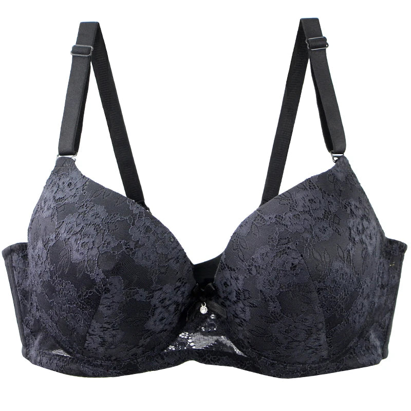 Soutien-gorge sexy à nœud floral pour femmes
