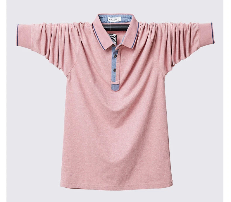 Polo à manches longues pour hommes