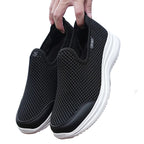 Baskets respirantes en maille pour hommes