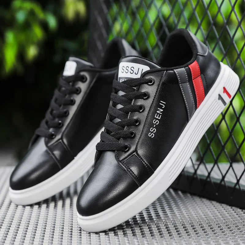 Baskets décontractées en cuir PU de haute qualité  pour hommes