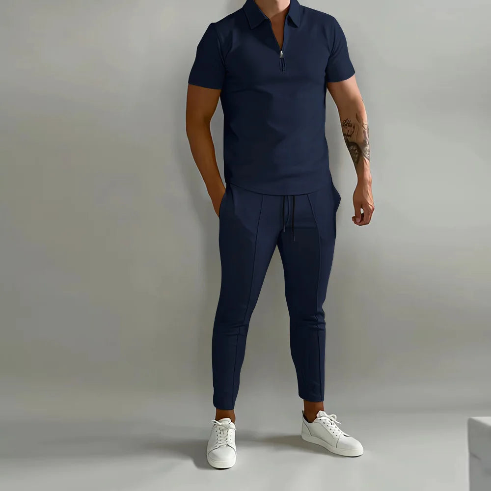 Ensembles tendance à manches courtes pour hommes