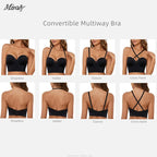 Soutien-gorge Bandeau Convertible antidérapant pour femmes