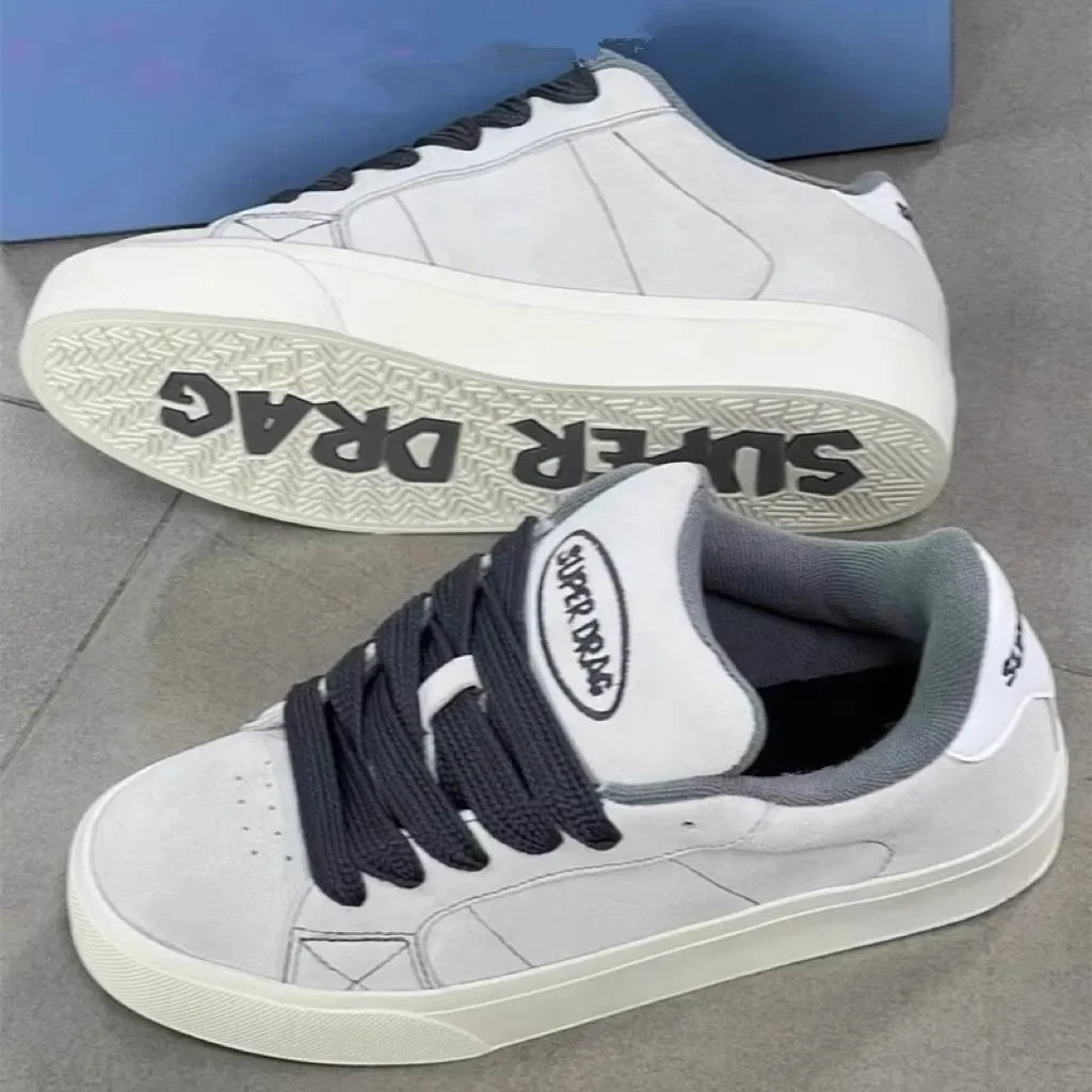 Baskets basses à lacets pour femmes