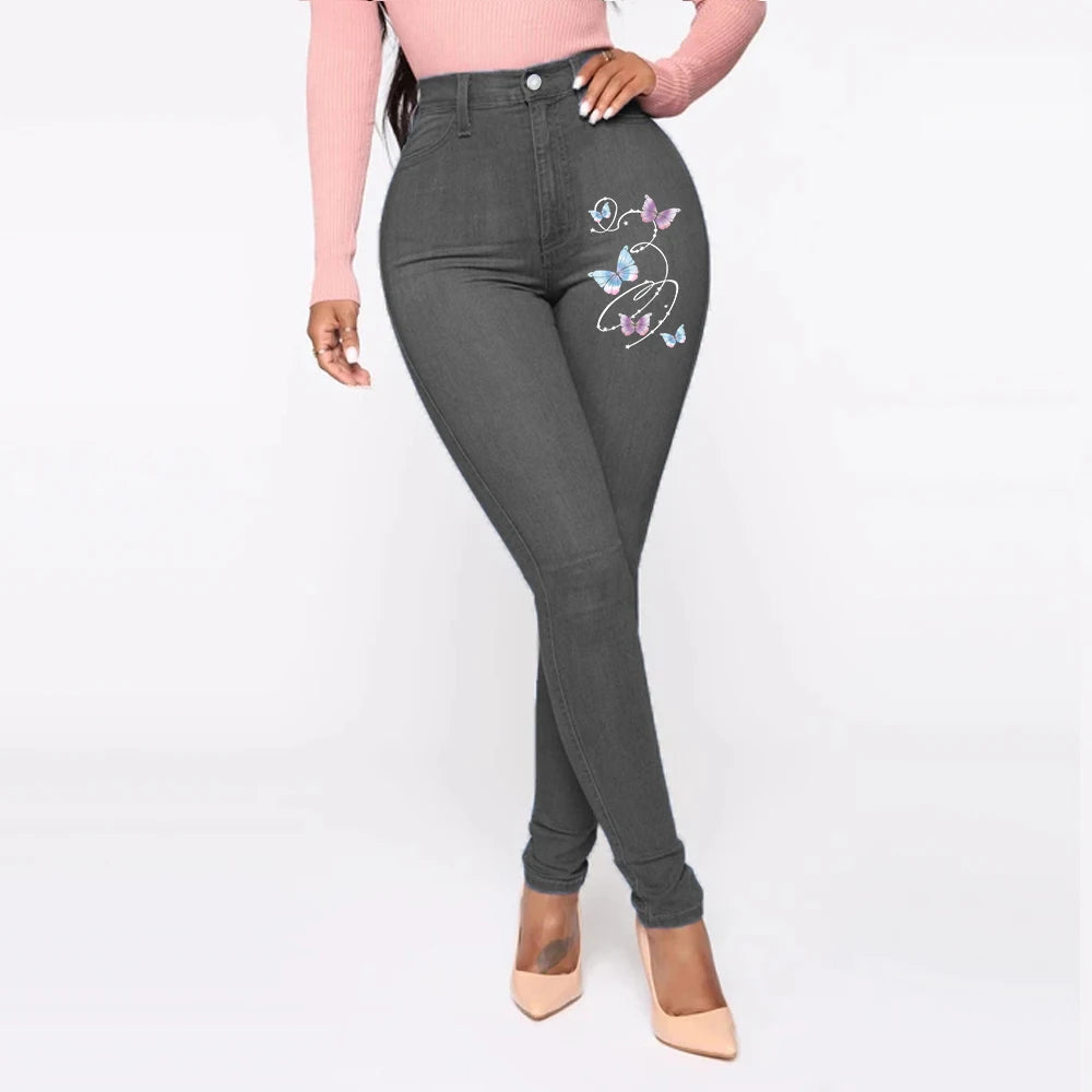 Pantalon crayon taille haute pour femme