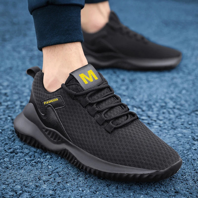 Chaussures de course plates en maille respirante pour hommes et femmes