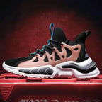 Baskets en maille à lacets pour hommes